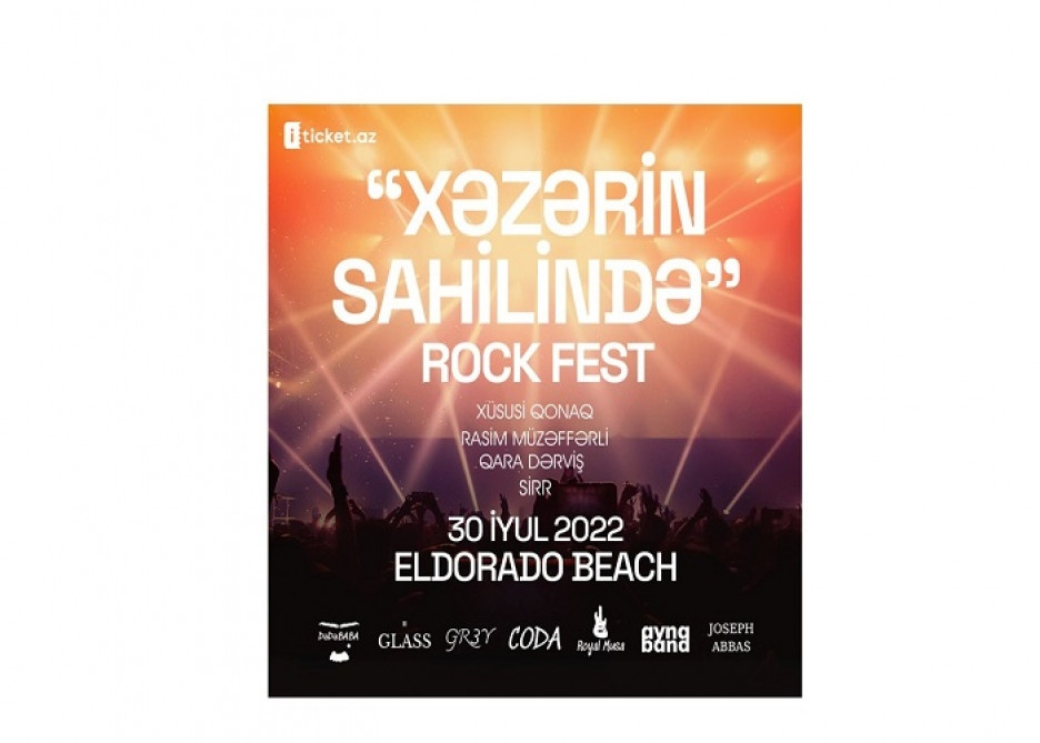 Bakıda “Xəzərin sahilində” adlı rok festivalı keçiriləcək